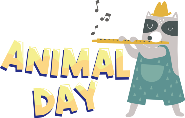 Transparent World Animal Day Drawing Comics Cartoon for Animal Day for World Animal Day