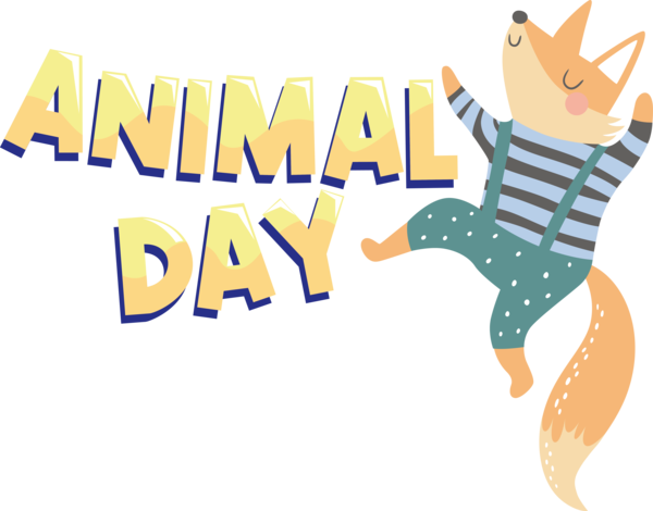 Transparent World Animal Day Cartoon Art Museum Cartoon Drawing for Animal Day for World Animal Day