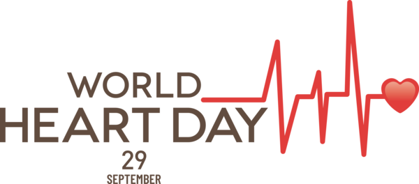 Transparent World Heart Day World Trade Center Logo World for Heart Day for World Heart Day