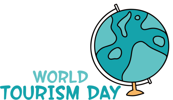 Transparent World Tourism Day Human Cartoon Logo for Tourism Day for World Tourism Day