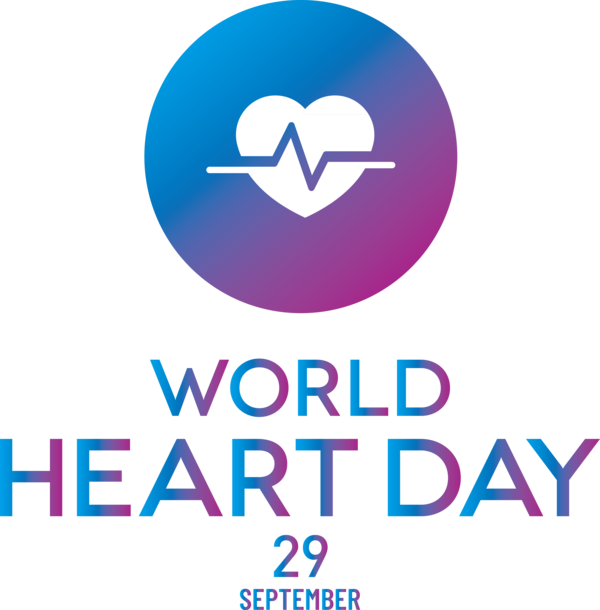 Transparent World Heart Day Logo Kamppi Fafa's for Heart Day for World Heart Day