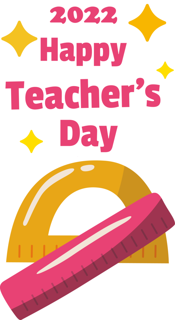 Transparent World Teacher's Day Logo Design Text for Teachers' Days for World Teachers Day