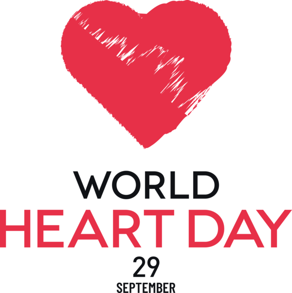 Transparent World Heart Day Logo Teatro Accesible for Heart Day for World Heart Day