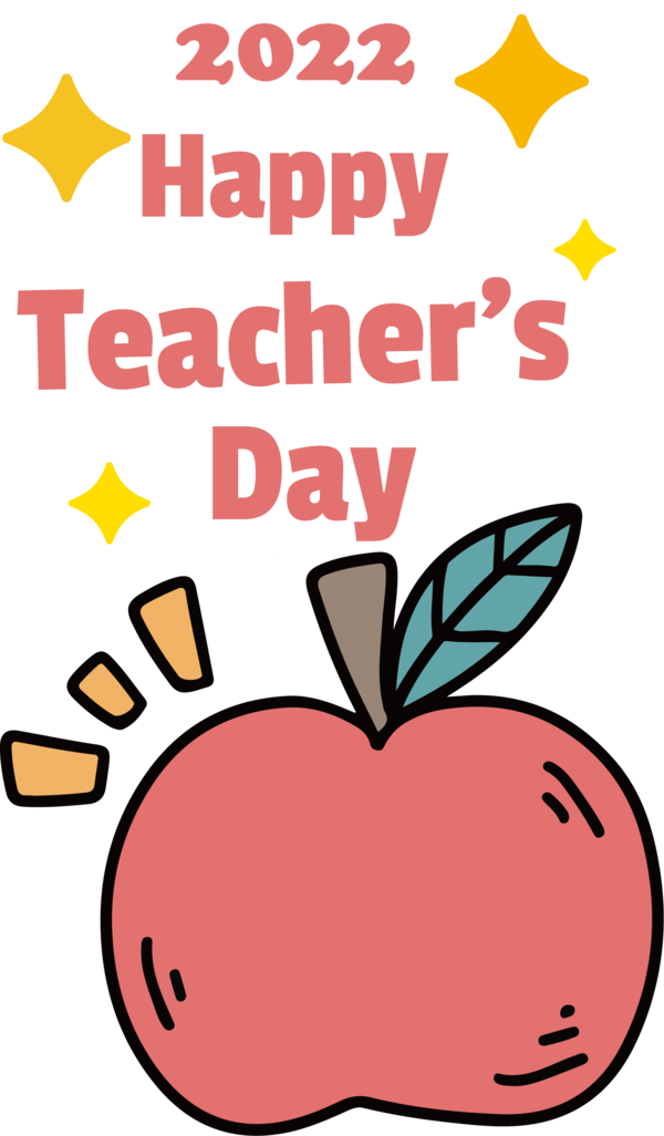 Transparent World Teacher's Day Cartoon Happiness Design for Teachers' Days for World Teachers Day