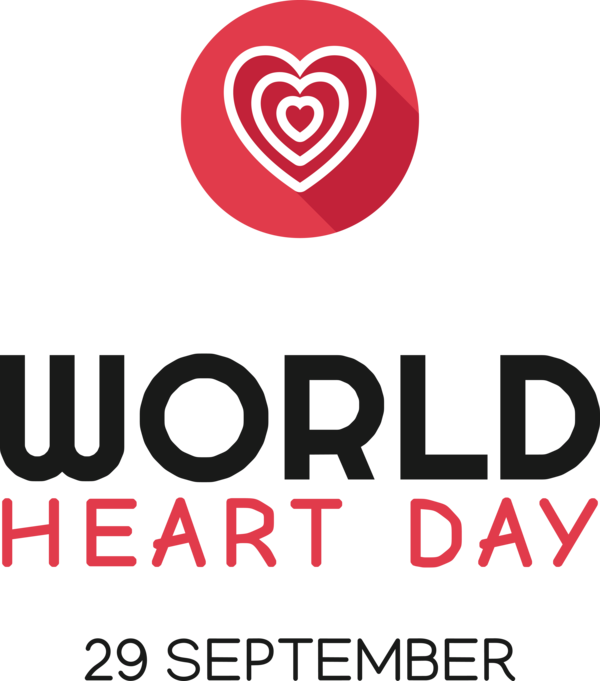 Transparent World Heart Day FUNDACION DE ACCION SOCIAL (FASAC) Logo for Heart Day for World Heart Day