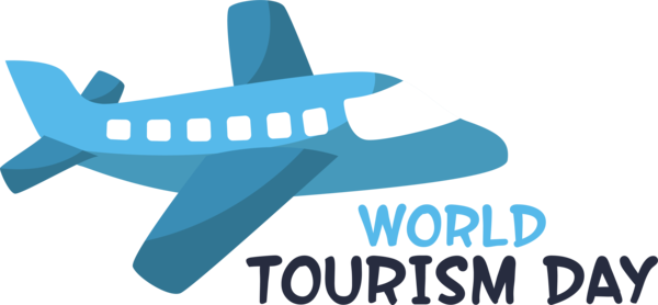 Transparent World Tourism Day Air travel Airplane Fish for Tourism Day for World Tourism Day
