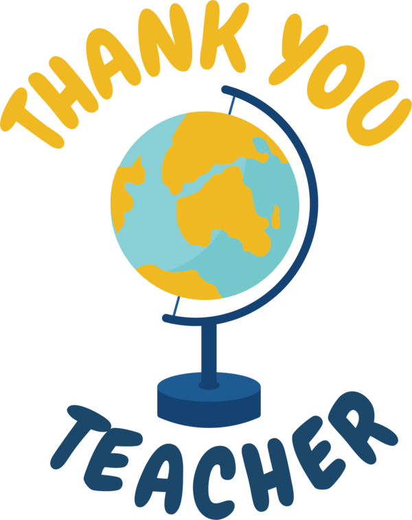 Transparent World Teacher's Day Human Logo Yellow for Thank You Teacher for World Teachers Day