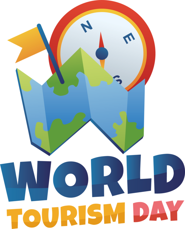 Transparent World Tourism Day Human Logo Design for Tourism Day for World Tourism Day