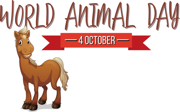 Transparent World Animal Day Horse stock.xchng Vector for Animal Day for World Animal Day
