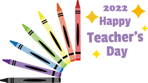 Transparent World Teacher's Day Design Logo Font for Teachers' Days for World Teachers Day