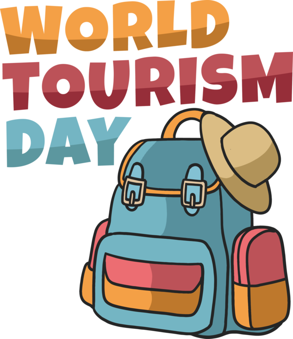 Transparent World Tourism Day Human Cartoon Line for Tourism Day for World Tourism Day