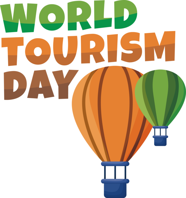 Transparent World Tourism Day Balloon Hot air balloon hot for Tourism Day for World Tourism Day