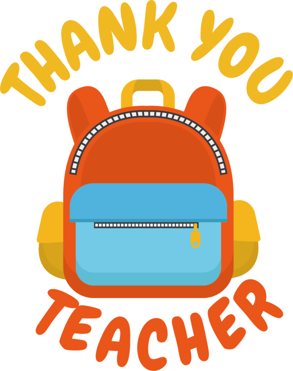 Transparent World Teacher's Day Logo Yellow Cartoon for Thank You Teacher for World Teachers Day