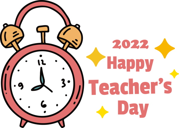 Transparent World Teacher's Day Drawing Painting Logo for Teachers' Days for World Teachers Day