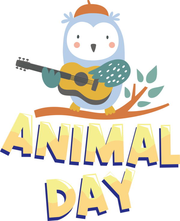 Transparent World Animal Day Drawing Cartoon Logo for Animal Day for World Animal Day