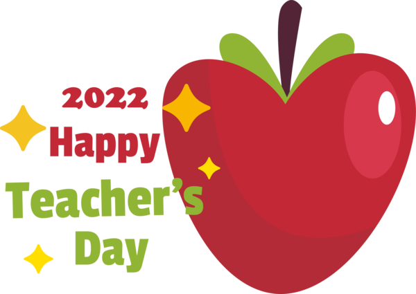 Transparent World Teacher's Day Flower Logo Heart for Teachers' Days for World Teachers Day