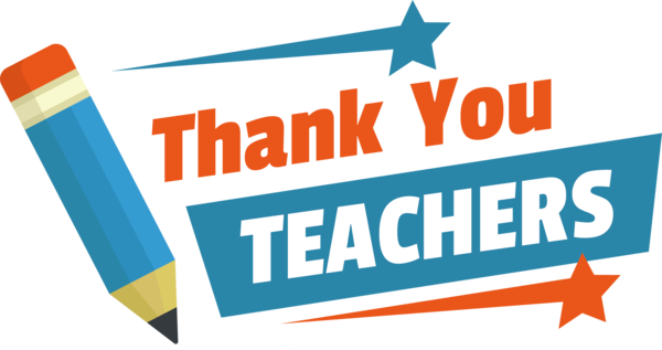 Transparent World Teacher's Day Logo Club Scalextric. Design for Thank You Teacher for World Teachers Day