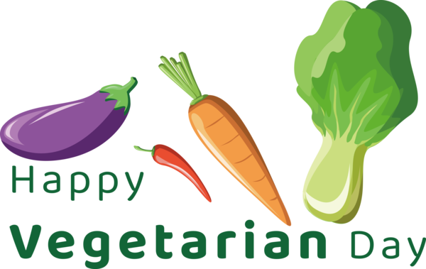 Transparent World Vegetarian Day Logo Design Vegetable for Vegetarian Day for World Vegetarian Day