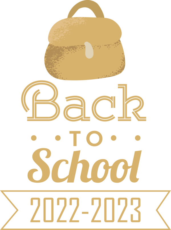 Transparent Back to School Font Logo Design for Back to School 2023 for Back To School