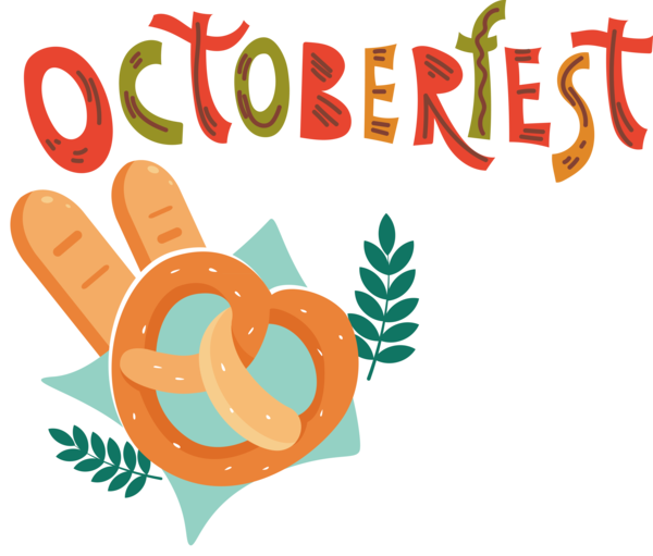Transparent Oktoberfest Design Vector Silhouette for Beer Festival Oktoberfest for Oktoberfest