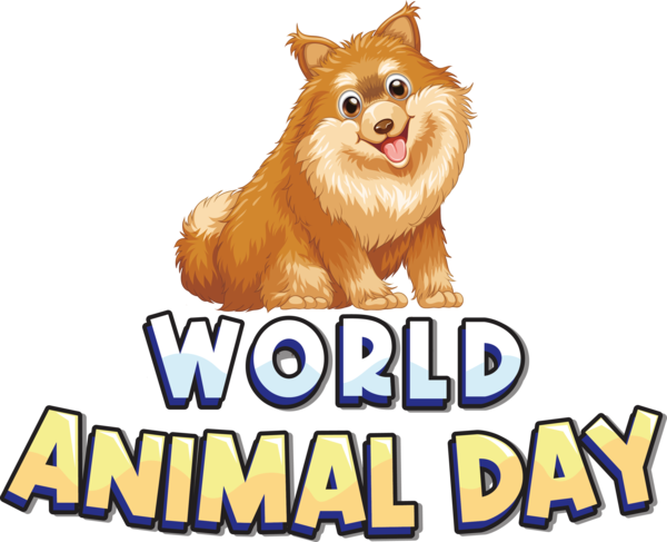 Transparent World Animal Day Norwich Terrier Toy dog Snout for Animal Day for World Animal Day