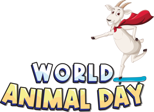 Transparent World Animal Day Reindeer Deer Human for Animal Day for World Animal Day