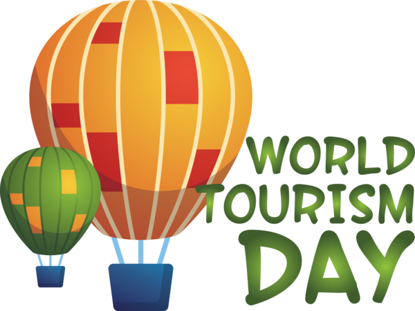 Transparent World Tourism Day Hot air balloon Balloon Statue of Unity, Gujarat for Tourism Day for World Tourism Day