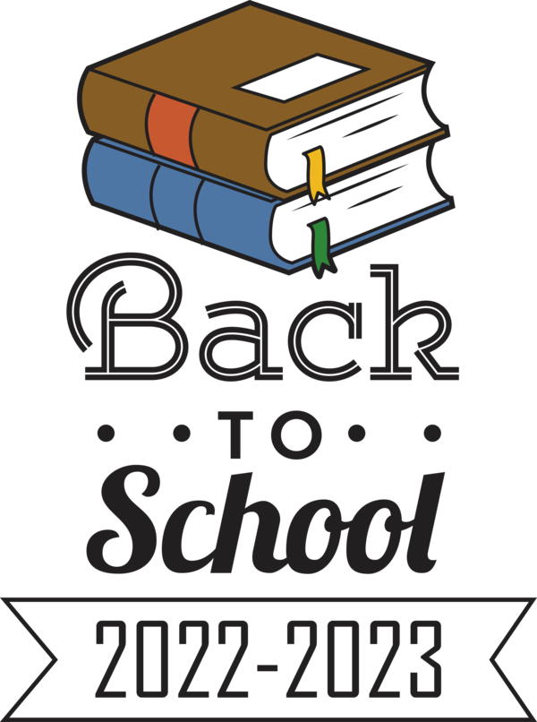Transparent Back to School Human Logo Design for Back to School 2023 for Back To School