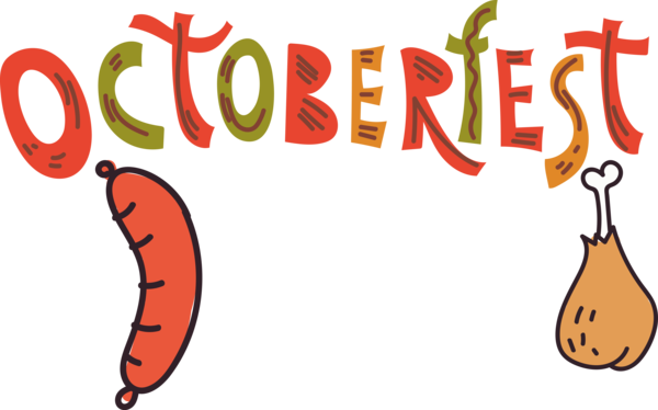 Transparent Oktoberfest Cartoon Plant Vegetable for Beer Festival Oktoberfest for Oktoberfest