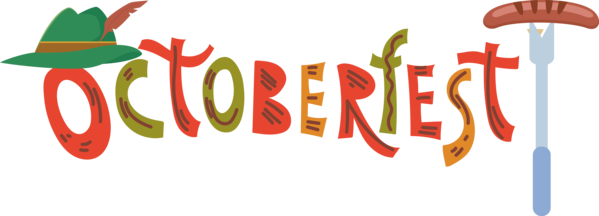 Transparent Oktoberfest Logo Design Text for Beer Festival Oktoberfest for Oktoberfest
