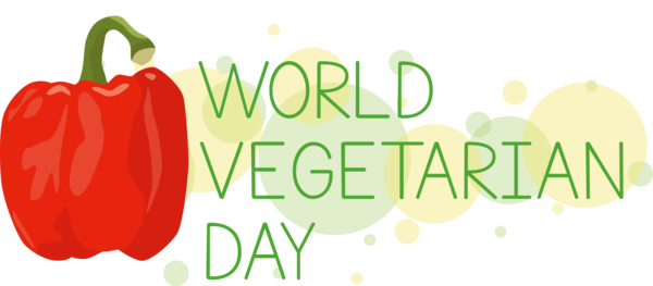 Transparent World Vegetarian Day Chili pepper Habanero Bell Pepper for Vegetarian Day for World Vegetarian Day