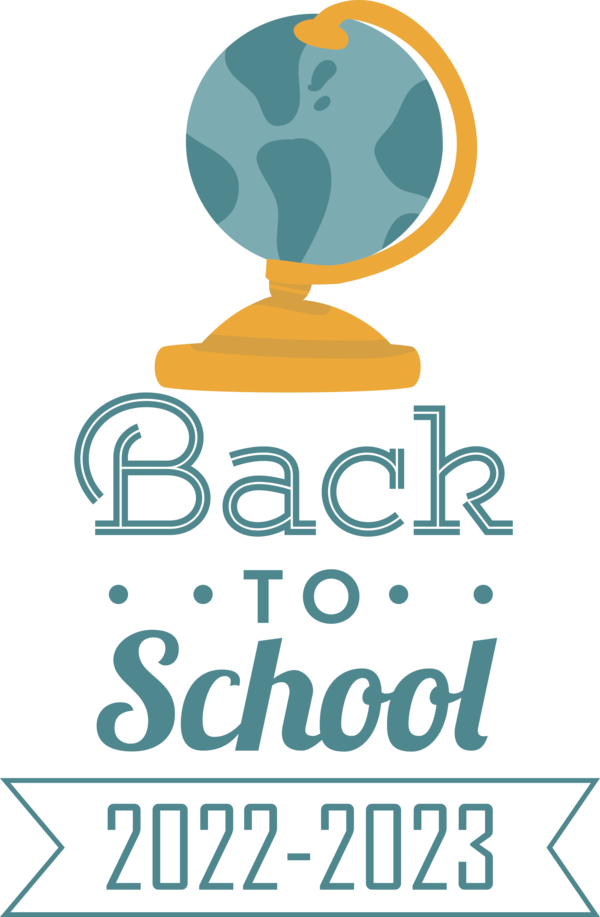 Transparent Back to School Human Logo Line for Back to School 2023 for Back To School