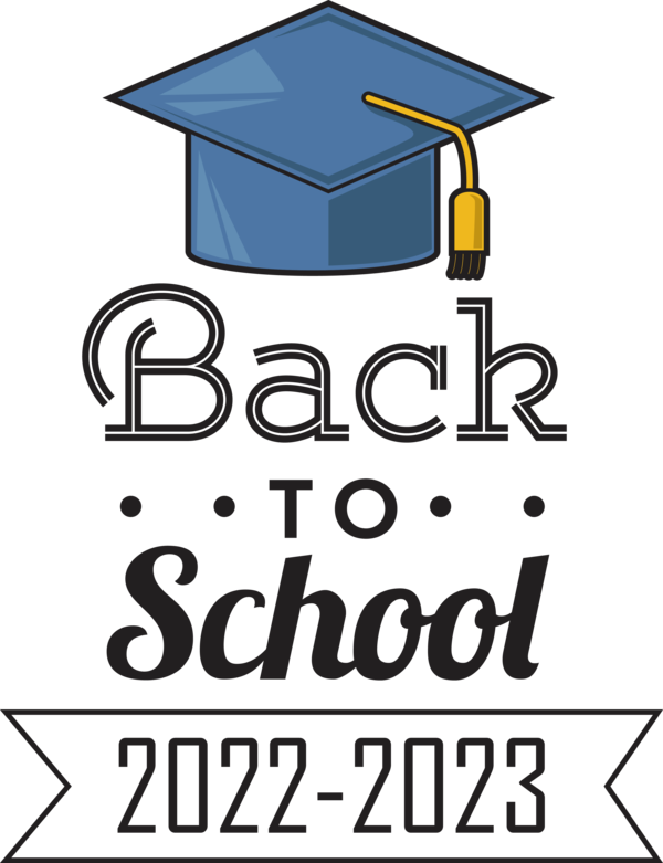 Transparent Back to School Ice Cream Logo Design for Back to School 2023 for Back To School