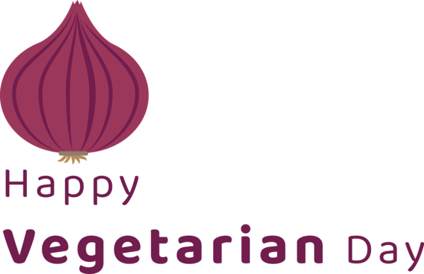Transparent World Vegetarian Day Logo Font for Vegetarian Day for World Vegetarian Day