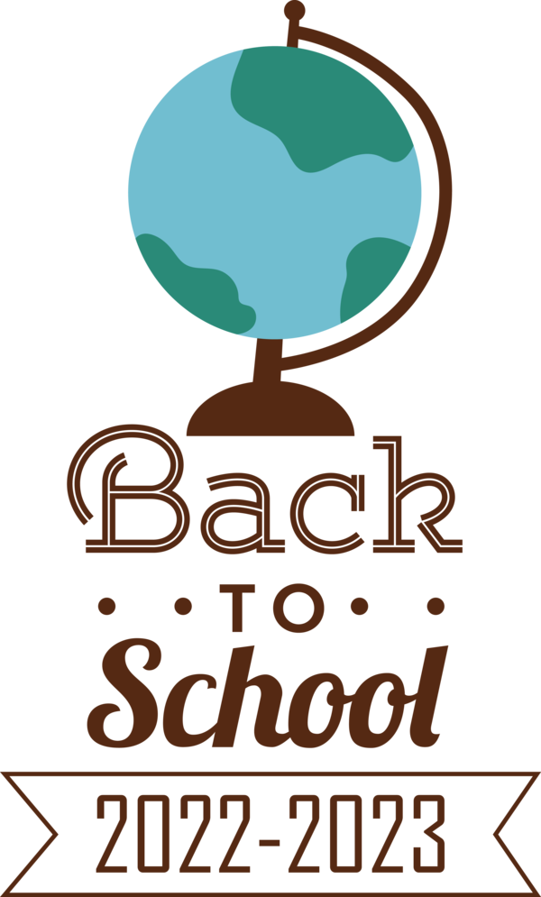 Transparent Back to School Human Logo Line for Back to School 2023 for Back To School