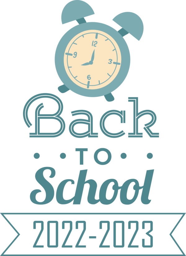 Transparent Back to School Design Human Logo for Back to School 2023 for Back To School