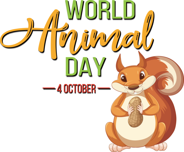 Transparent World Animal Day Design Royalty-free Cartoon for Animal Day for World Animal Day