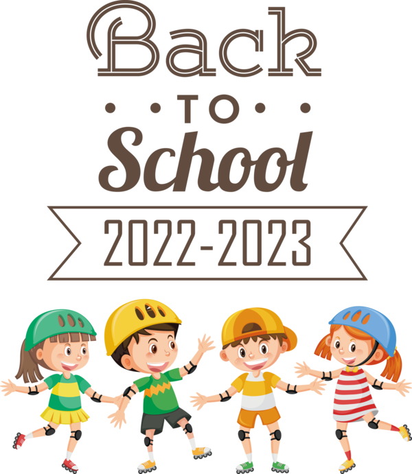 Transparent Back to School Logo Font Drawing for Back to School 2023 for Back To School