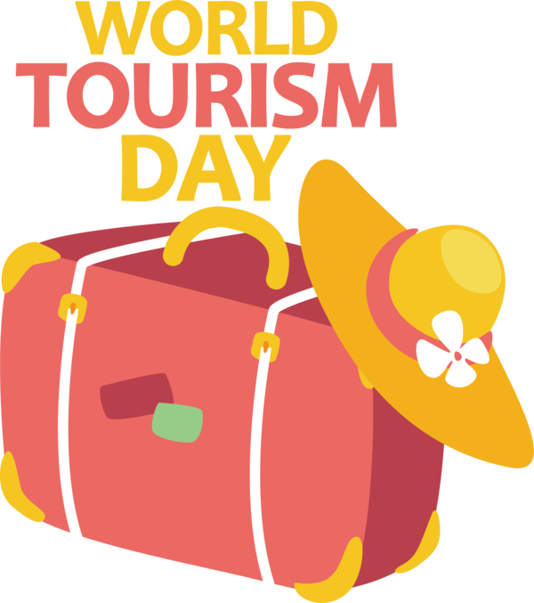 Transparent World Tourism Day Logo Cartoon Drawing for Tourism Day for World Tourism Day