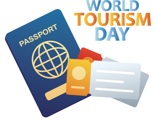Transparent World Tourism Day Drawing Cartoon Design for Tourism Day for World Tourism Day