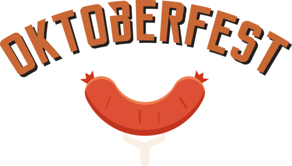 Transparent Oktoberfest Logo Cartoon for Beer Festival Oktoberfest for Oktoberfest