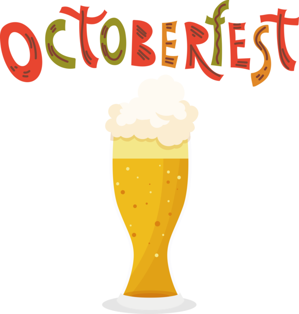 Transparent Oktoberfest Beer Glass Ice Cream Cone Pint glass for Beer Festival Oktoberfest for Oktoberfest