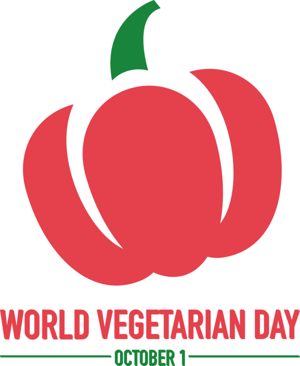 Transparent World Vegetarian Day Logo Flower Line for Vegetarian Day for World Vegetarian Day