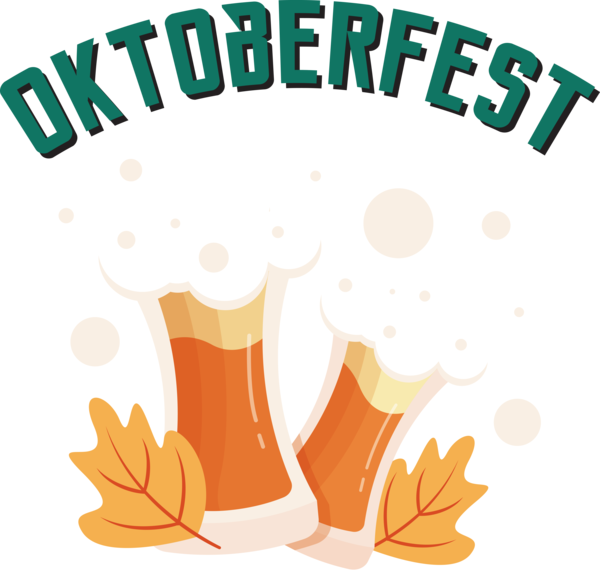Transparent Oktoberfest Cartoon Flower Tree for Beer Festival Oktoberfest for Oktoberfest