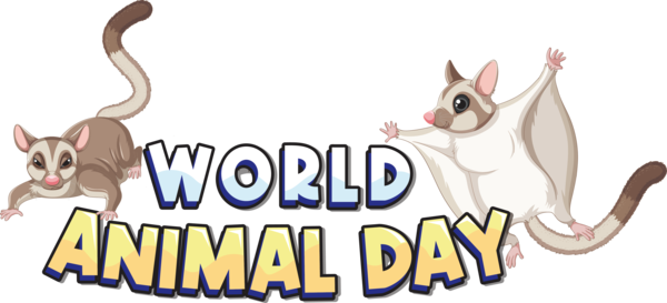 Transparent World Animal Day Cat Dog Paw for Animal Day for World Animal Day