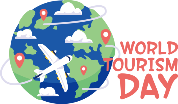 Transparent World Tourism Day Human Behavior Cartoon for Tourism Day for World Tourism Day