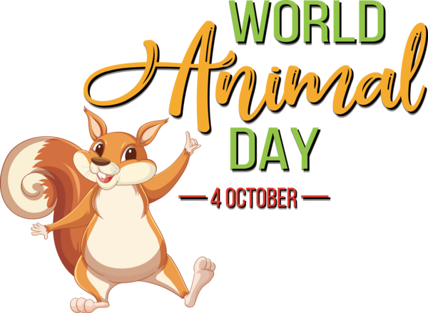Transparent World Animal Day Red squirrel Eastern gray squirrel Flying squirrels for Animal Day for World Animal Day