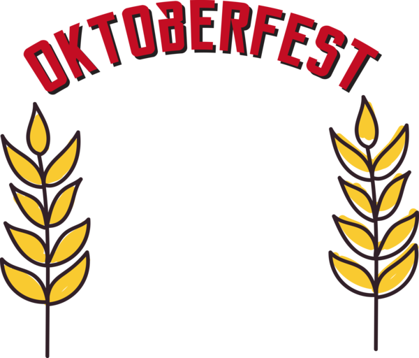 Transparent Oktoberfest Leaf Commodity Flower for Beer Festival Oktoberfest for Oktoberfest