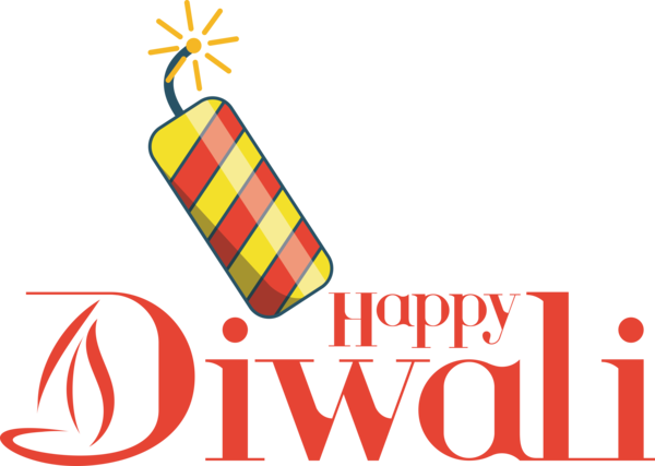 Transparent Diwali Logo Design Yellow for Happy Diwali for Diwali