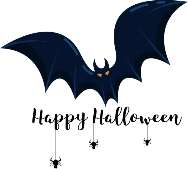 Transparent Halloween Cartoon Logo Design for Happy Halloween for Halloween
